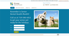 Desktop Screenshot of airwayveterinaryhospital.com